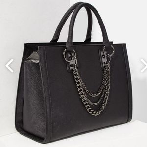 Black hand bag